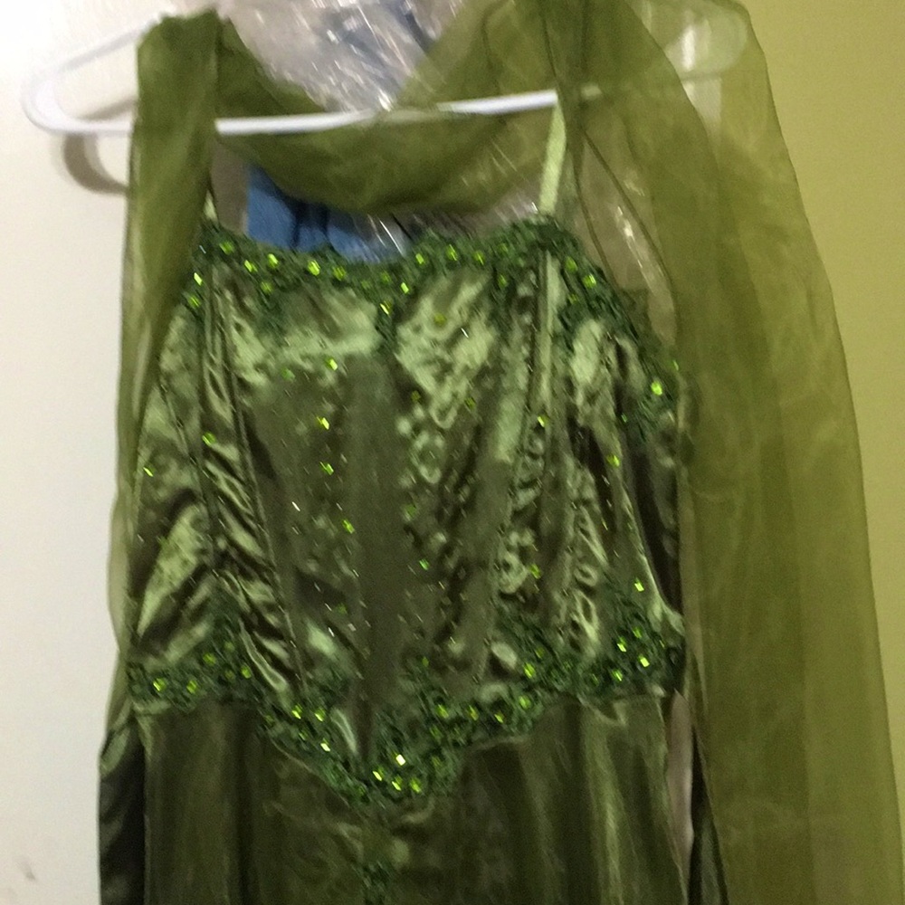 Green dress